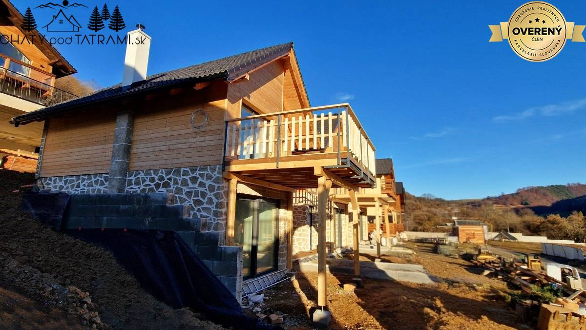 Posledná 3i chata v lyžiarskom stredisku Ski Mýto Nízke Tatry