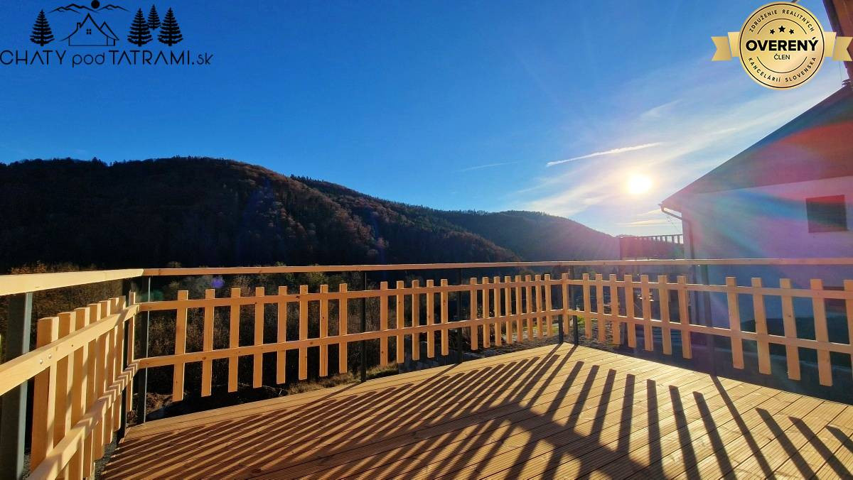 Posledná 3i chata v lyžiarskom stredisku Ski Mýto Nízke Tatry