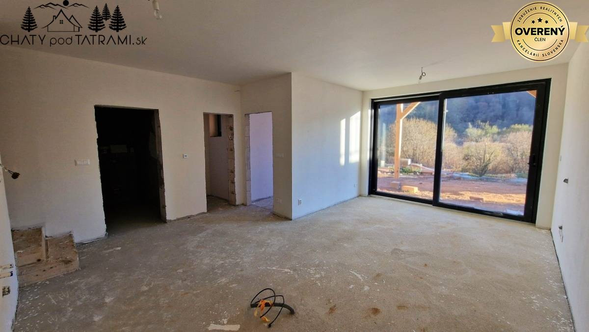 Posledná 3i chata v lyžiarskom stredisku Ski Mýto Nízke Tatry