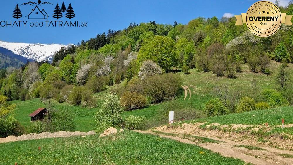Stavebný pozemok pod Chopkom Nízke Tatry