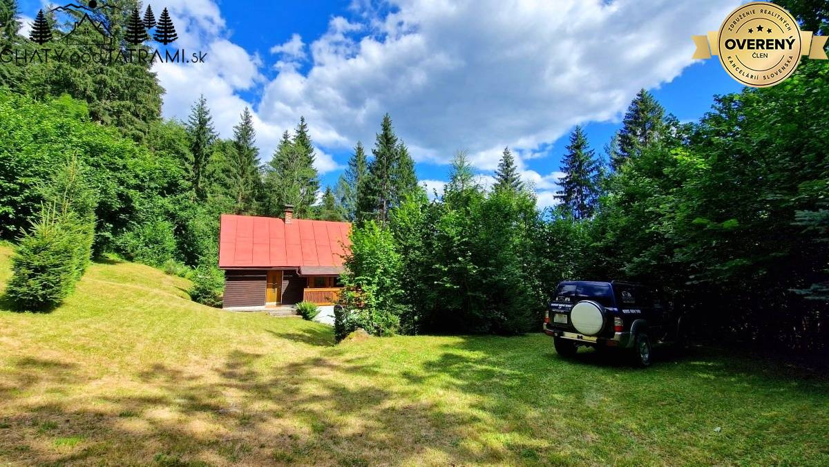 Útulná murovaná chata Tále Nízke Tatry