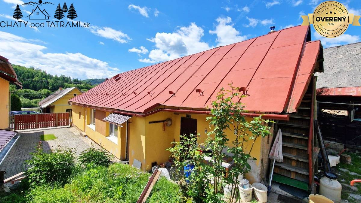 Útulný 3i domček na slnečnom pozemku Nízke Tatry