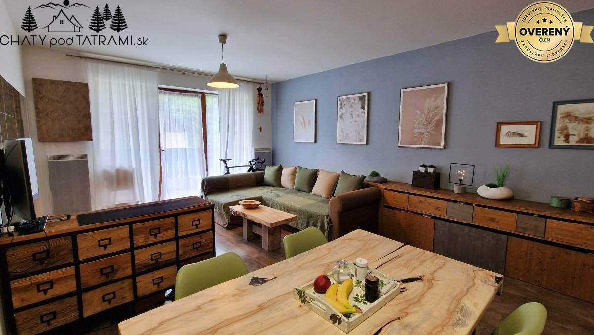 Útulný 2i byt pri lese Tále Nízke Tatry