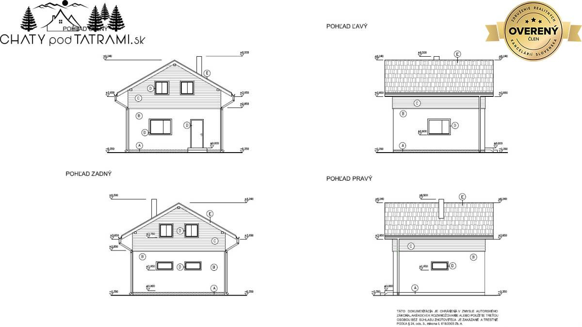 Stavebný pozemok s IS v lesnom prostredí Jarabá Nízke Tatry
