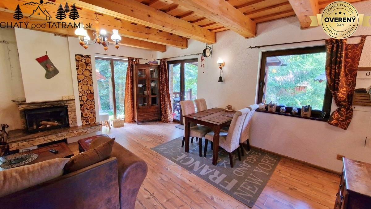 Útulná 4i chata v lesnom prostredí Mýto p. Ďumbierom Nízke Tatry