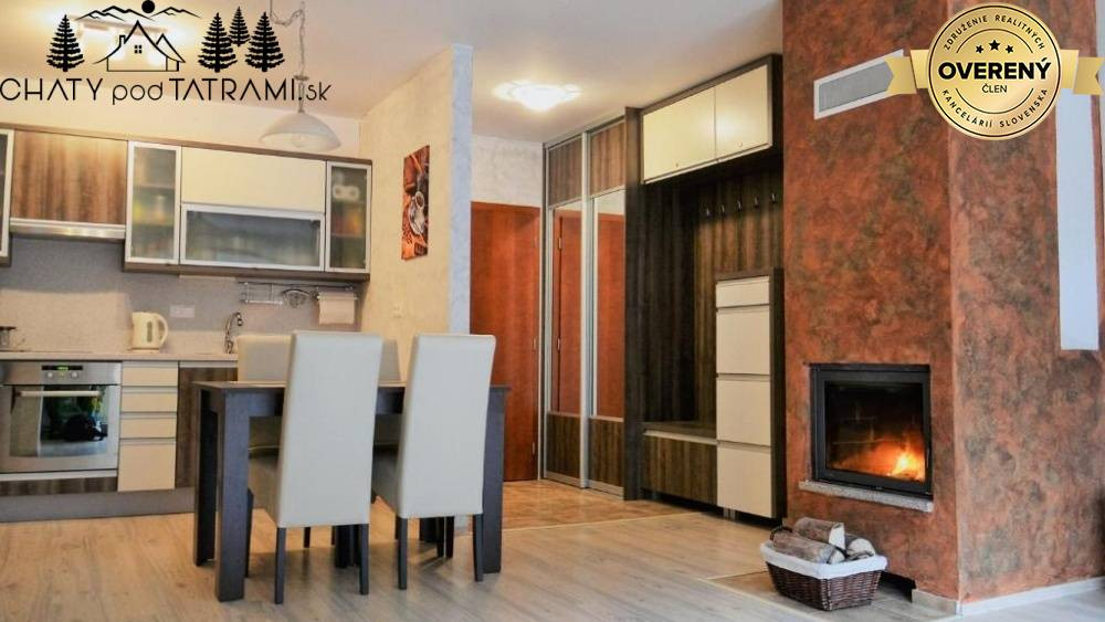 2i apartmán s krbom a garážou Tále Nízke Tatry
