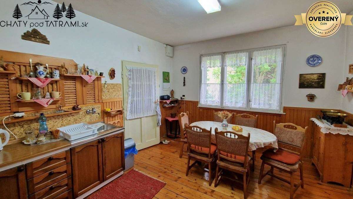 Útulná chalúpka na veľkom pozemku Jasenie Nízke Tatry