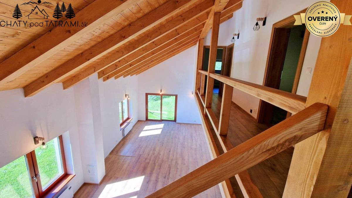 Nová 4i chata s galériou v lese - Tále Nízke Tatry