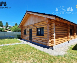 Nový 4i masívny zrub Polomka Nízke Tatry 