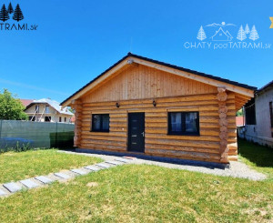 Nový 4i masívny zrub Polomka Nízke Tatry 