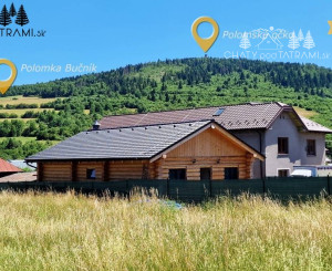 Nový 4i masívny zrub Polomka Nízke Tatry 