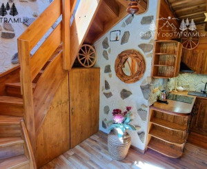 Dvojapartmánová štýlová drevenica Mýto... Nízke Tatry