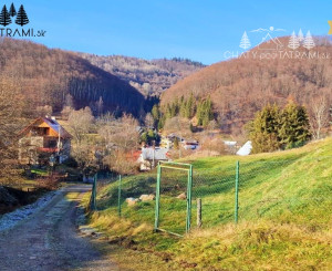 Stavebný pozemok s projektom na apartmánový dom Mýto Nízke Tatry