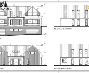 Stavebný pozemok s projektom na apartmánový dom Mýto Nízke Tatry