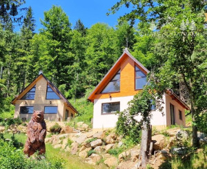 Nové chaty v lese Krpáčovo Nízke Tatry