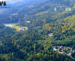 Nové chaty v lese Krpáčovo Nízke Tatry