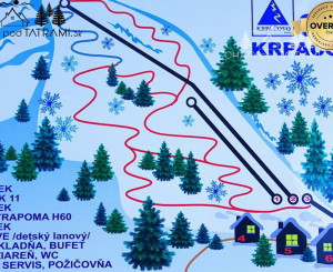 Nové chaty v lese Krpáčovo Nízke Tatry