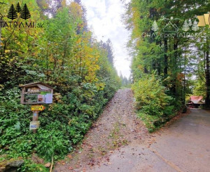 Pozemok pri vchode do jaskyne Bystrá Nízke Tatry