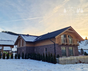 Dvojapartmánová chata pod lyžiarskym svahom Čierny Balog