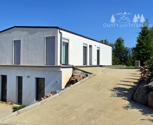 Dizajnový byt s terasou, záhradou a výhľadom na Nízke Tatry