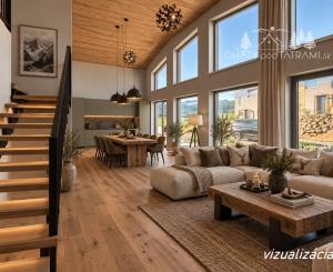 Exkluzívna horská novostavba s výhľadom na Nízke Tatry
