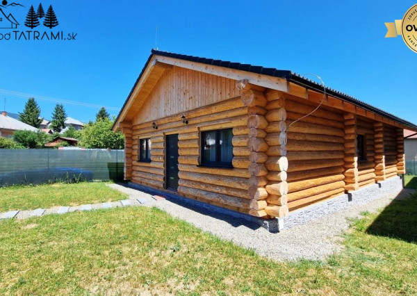 Nový 4i masívny zrub Polomka Nízke Tatry 