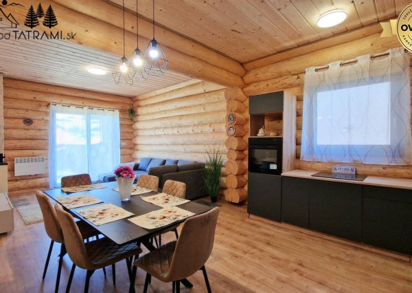 Nový 4i masívny zrub Polomka Nízke Tatry 