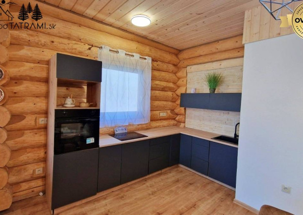 Nový 4i masívny zrub Polomka Nízke Tatry 