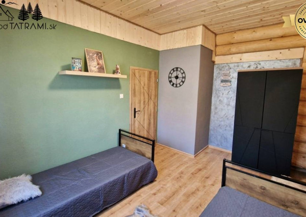 Nový 4i masívny zrub Polomka Nízke Tatry 