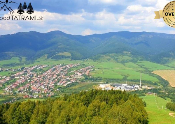 Nový 4i masívny zrub Polomka Nízke Tatry 