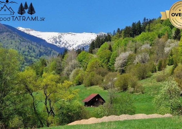Stavebný pozemok pod Chopkom Nízke Tatry