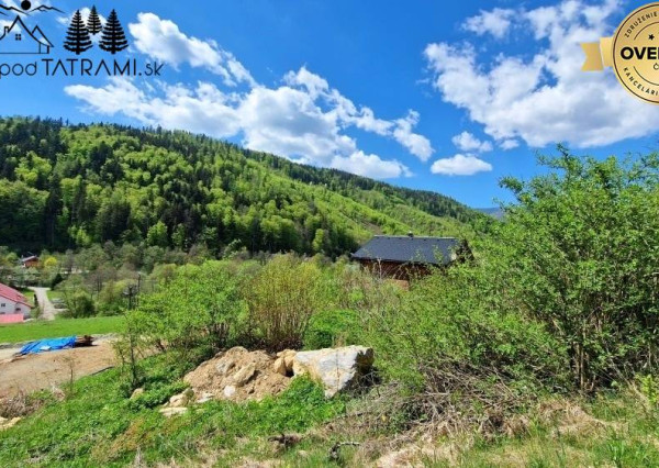 Stavebný pozemok pod Chopkom Nízke Tatry