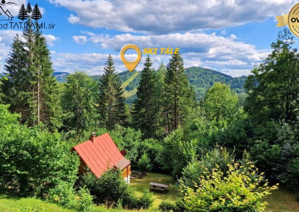 Útulná murovaná chata Tále Nízke Tatry