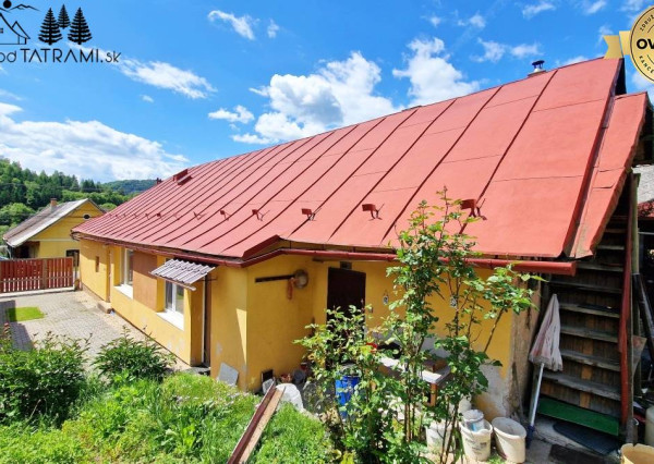 Útulný 3i domček na slnečnom pozemku Nízke Tatry