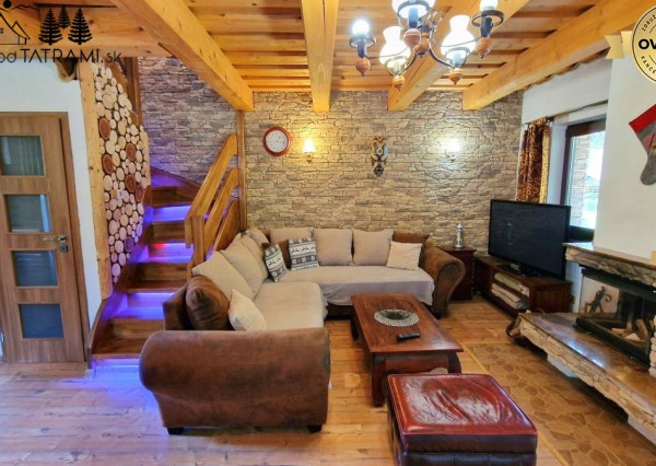 Útulná 4i chata v lesnom prostredí Mýto p. Ďumbierom Nízke Tatry