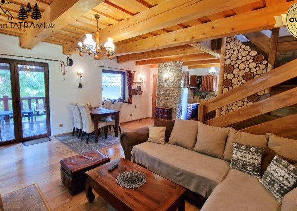 Útulná 4i chata v lesnom prostredí Mýto p. Ďumbierom Nízke Tatry