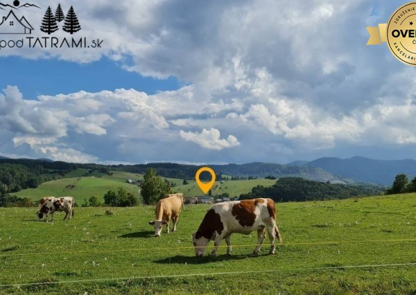 2i apartmán v rekreačnom komplexe s bazénom Nízke Tatry