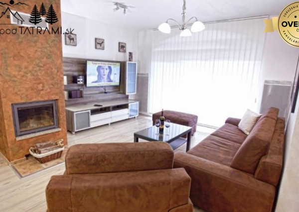 2i apartmán s krbom a garážou Tále Nízke Tatry