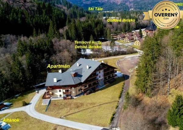 2i apartmán s krbom a garážou Tále Nízke Tatry