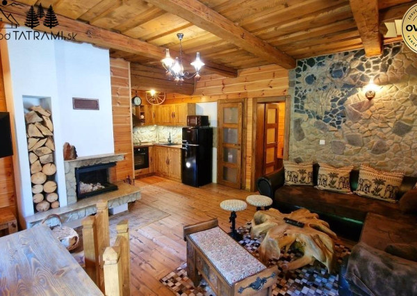 Dvojapartmánová štýlová drevenica Mýto... Nízke Tatry