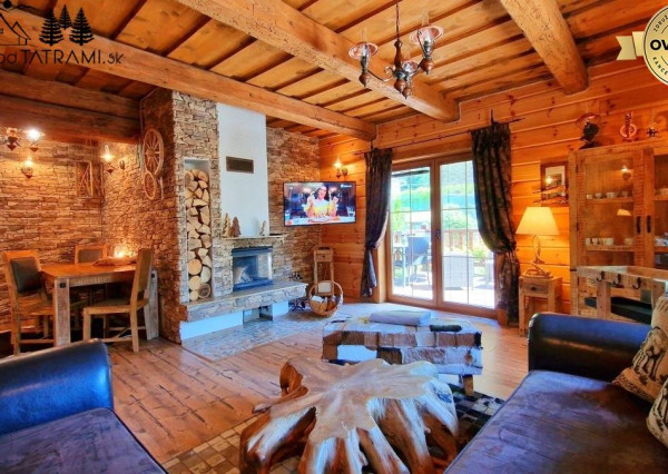 Dvojapartmánová štýlová drevenica Mýto... Nízke Tatry