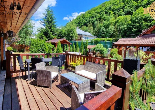 Dvojapartmánová štýlová drevenica Mýto... Nízke Tatry