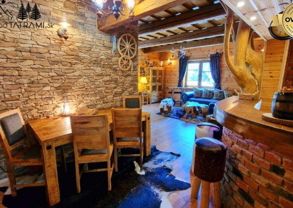 Dvojapartmánová štýlová drevenica Mýto... Nízke Tatry