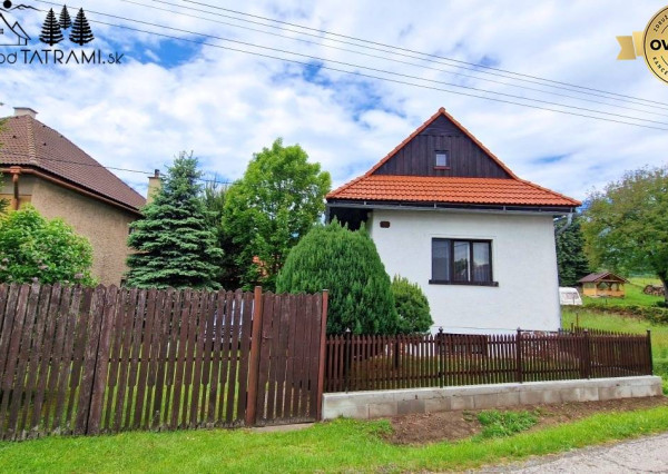 Útulná chalúpka na veľkom pozemku Jasenie Nízke Tatry