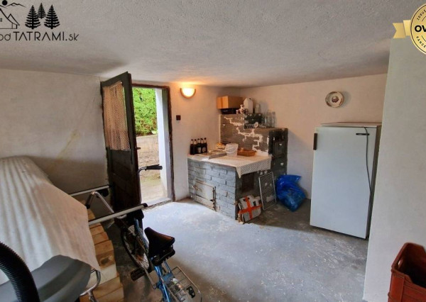 Útulná chalúpka na veľkom pozemku Jasenie Nízke Tatry