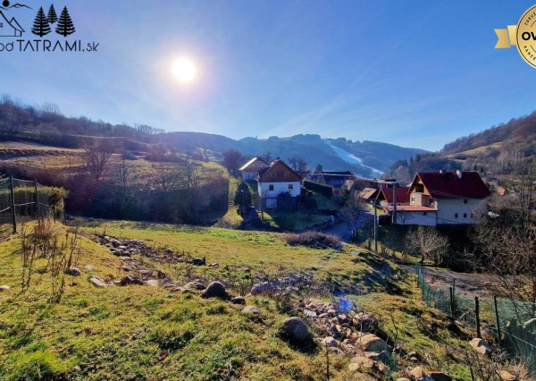 Stavebný pozemok s projektom na apartmánový dom Mýto Nízke Tatry