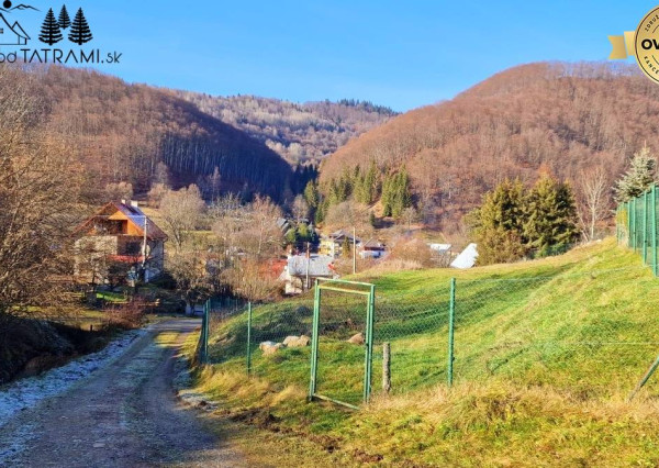 Stavebný pozemok s projektom na apartmánový dom Mýto Nízke Tatry