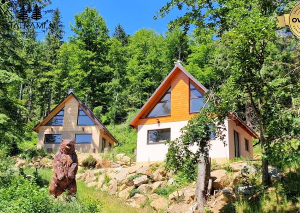 Nové chaty v lese Krpáčovo Nízke Tatry