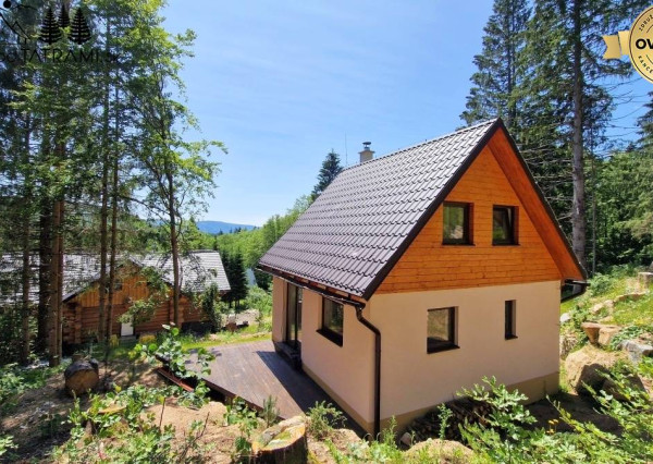 Nové chaty v lese Krpáčovo Nízke Tatry