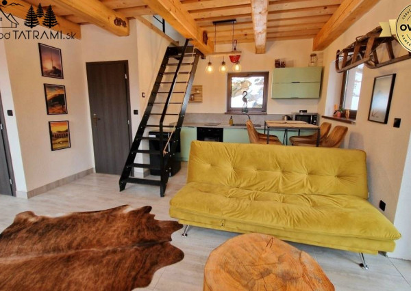 Nové chaty v lese Krpáčovo Nízke Tatry